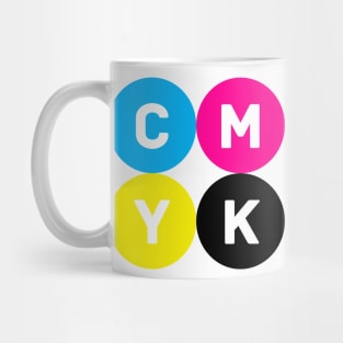 CMYK Circles Mug